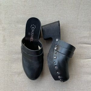 Chanel Clogs Lucky Charms size 37 eu authentic